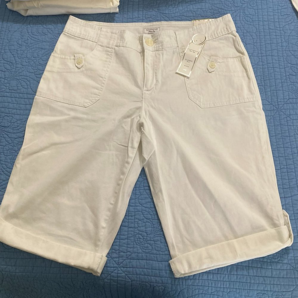 Charter Club, Women's shorts, size 14, NWT